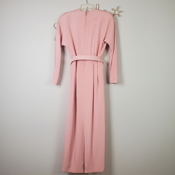 RARE Vintage Christian Dior Paris Pink Evening Dress Gown - Picture 3 of 17
